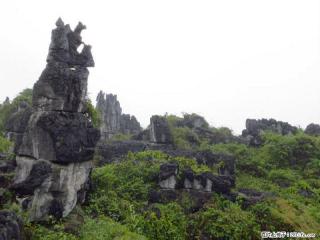 桂林旅游名城景点：灌阳文市石林