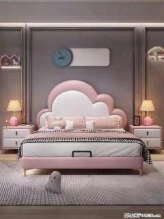 佛山大厂货，高质量仿真皮，实木床边，高密度海绵，带实木床板，全新包装，特价处理 - 包头28生活网 bt.28life.com