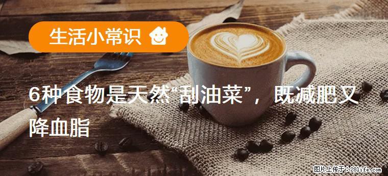 【生活小常识】6种食物是天然“刮油菜”,既减肥又降血脂 - 包头生活资讯 - 包头28生活网 bt.28life.com